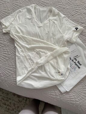 Forme Science Short Sleeve Core V Snow White Posture M